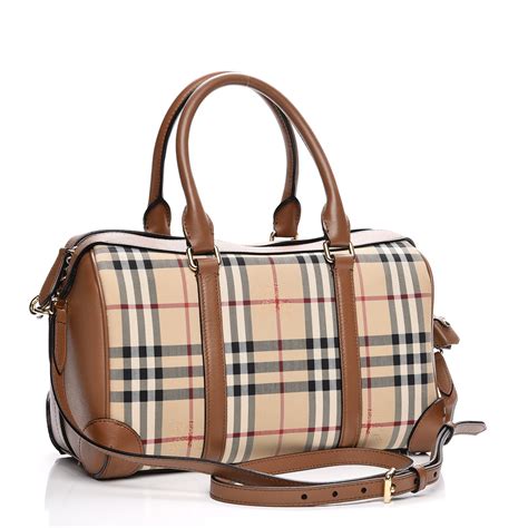 Burberry Medium Alchester Horseferry Check Bowling 